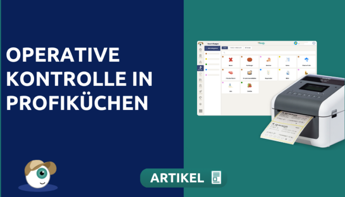 Operative Kontrolle in Profiküchen