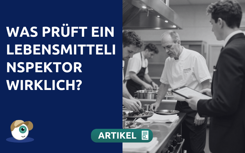 Was prüft ein Lebensmittelinspektor wirklich?