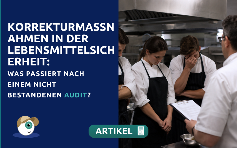Korrekturmaßnahmen in der Lebensmittelsicherheit nach Audits
